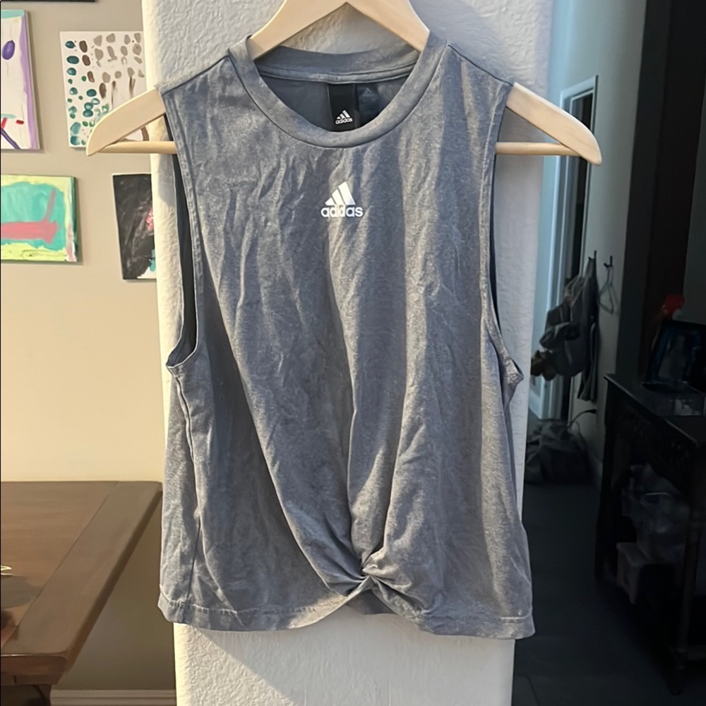 Adidas Women's Gray Tank Top